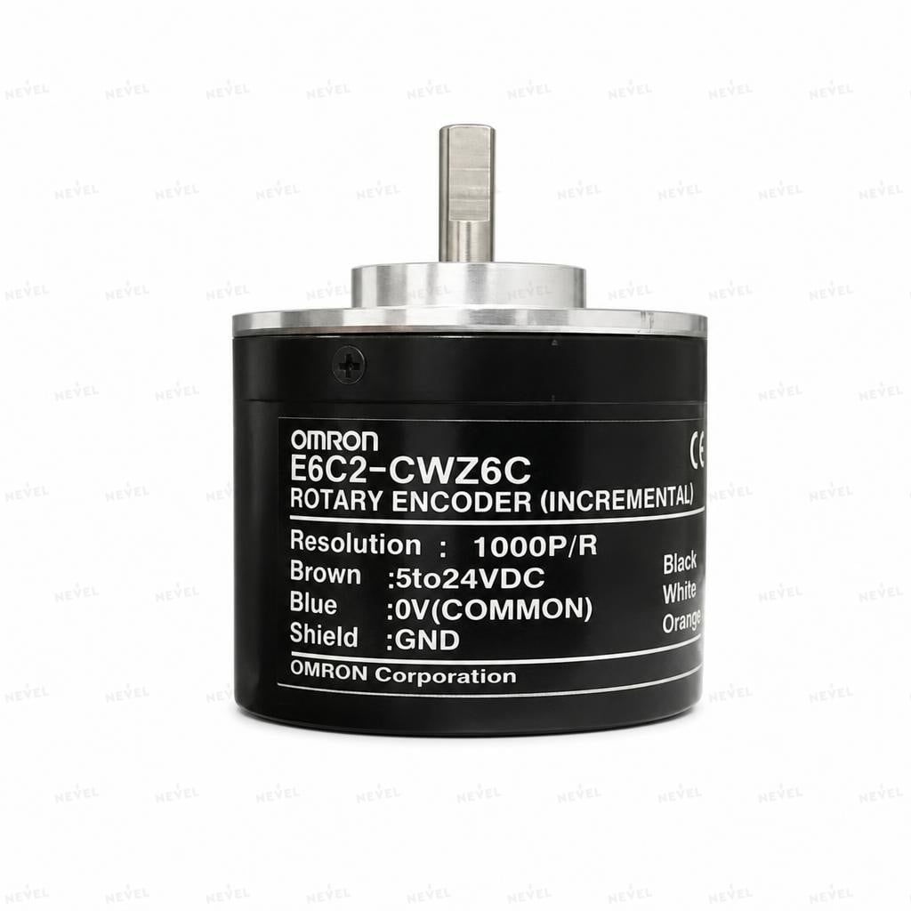 E6C2-CWZ6C 600 P/R NPN 5-24VDC Инкрементальный энкодер с валом Ø8мм OMRON