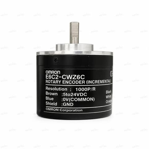 E6C2-CWZ6C 1000 P/R NPN 5-24VDC Инкрементальный энкодер с валом Ø8мм OMRON — 1