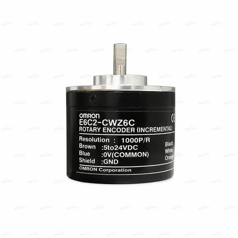 E6C2-CWZ6C 1500 P/R NPN 5-24VDC Инкрементальный энкодер с валом Ø8мм OMRON — 1