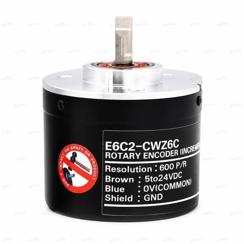 E6C2-CWZ1X 200 P/R Line Driver 5VDC Инкрементальный энкодер с валом Ø8мм OMRON — 1