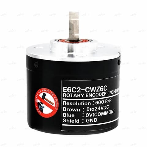 E6C2-CWZ1X 360 P/R Line Driver 5VDC valli inkremental enkoder Ø8mm OMRON — 1