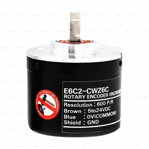 E6C2-CWZ1X 1500 P/R Line Driver 5VDC Инкрементальный энкодер с валом Ø8мм OMRON — 1