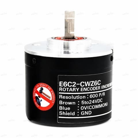 E6C2-CWZ1X 2000 P/R Line Driver 5VDC valli inkremental enkoder Ø8mm OMRON — 1
