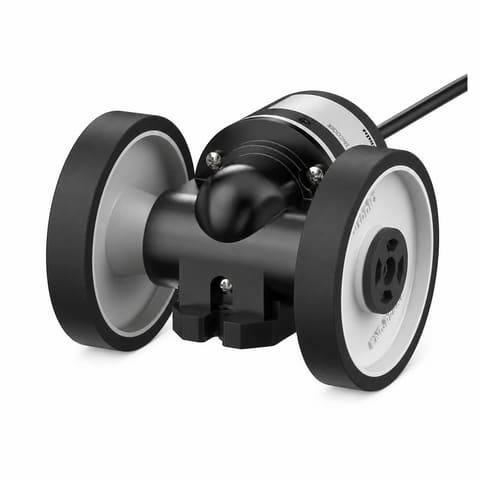 ENC-1-1-T-24 1 mm/pulse Push-Pull 12-24VDC Инкрементальный энкодер с измерительным колесом AUTONICS