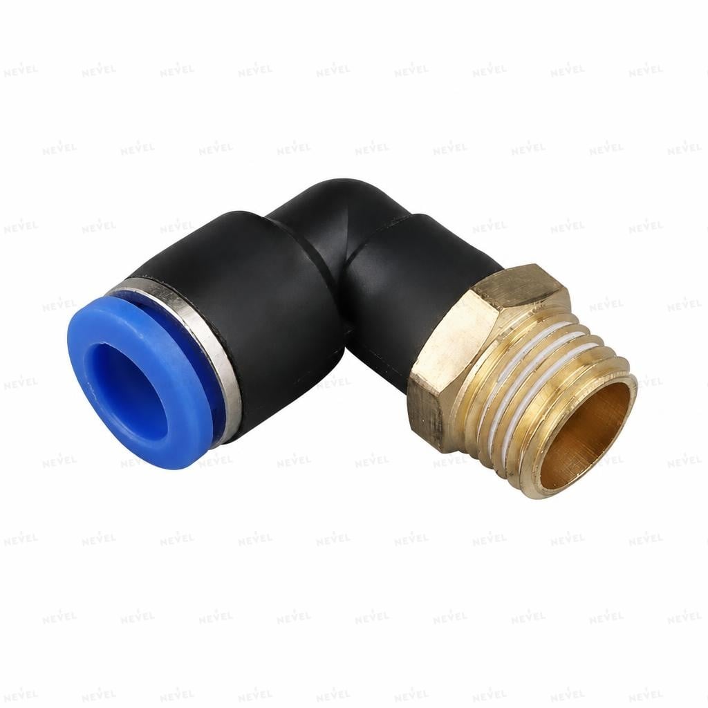 PL 8-04 Ø8mm G1/2" burchakli tsangli fiting