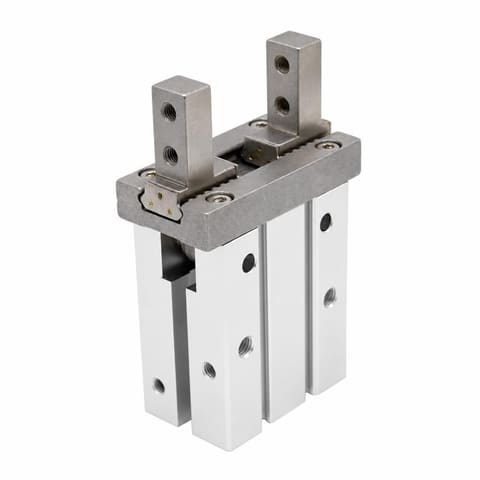 MHZ-25D Пневмозахват параллельный 2-пальцевый одностороннего действия (PULL)