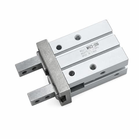 MHZ-16D Пневмозахват параллельный 2-пальцевый одностороннего действия (PUSH)