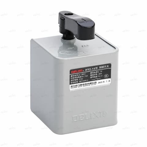 HY2-60 1-0-2 60A Переключатель реверсивный в металлическом корпусе — 1