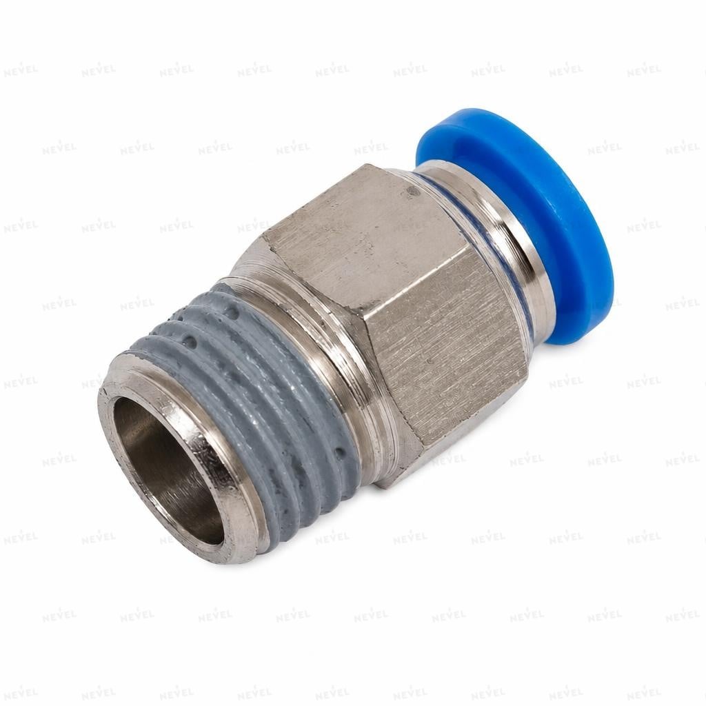 PC 14-04 Ø14мм G1/2" Фитинг цанговый прямой