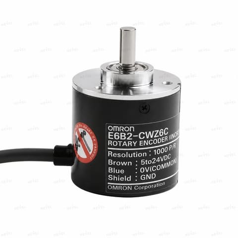 E6B2-CWZ6C 3600 P/R NPN 5-24VDC Инкрементальный энкодер с валом Ø6мм OMRON — 1