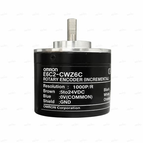 E6C2-CWZ6C 360 P/R NPN 5-24VDC Инкрементальный энкодер с валом Ø8мм OMRON — 1