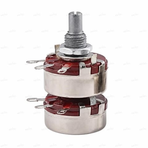 WTH118 5кОм 2Вт Потенциометр 2-секционный — 1