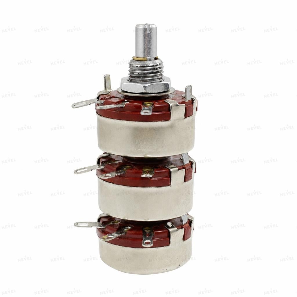 WTH118 10kOm 2Vt 3 seksiyali potensiometr