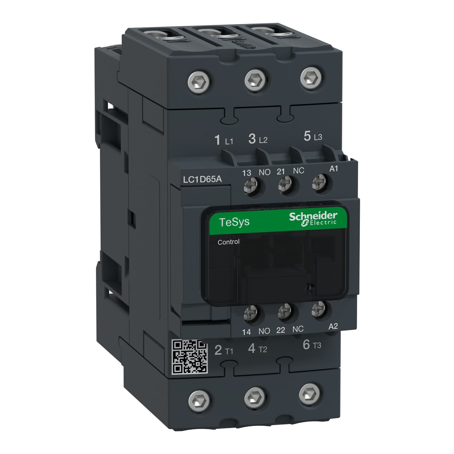 LC1D65AM7 65A 220VAC 1NO+1NC Контактор электромагнитный Schneider Electric