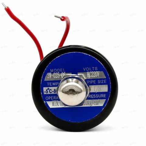 2W025-06 220VAC Электромагнитный клапан NC DN6 G1/8 — 2