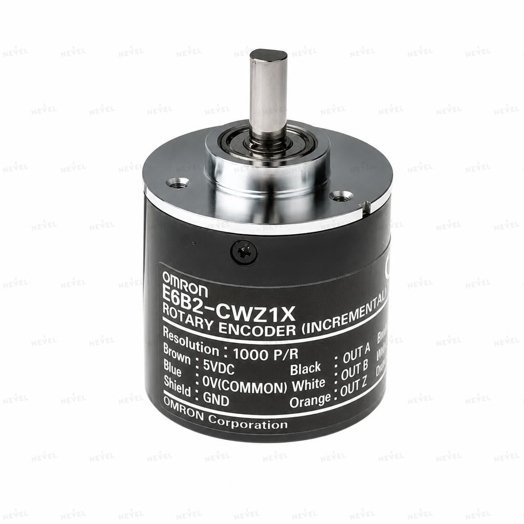 E6B2-CWZ1X 2500 P/R Line Driver 5VDC Инкрементальный энкодер с валом Ø6мм OMRON