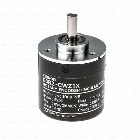 E6B2-CWZ1X 3000 P/R Line Driver 5VDC Инкрементальный энкодер с валом Ø6мм OMRON — 1