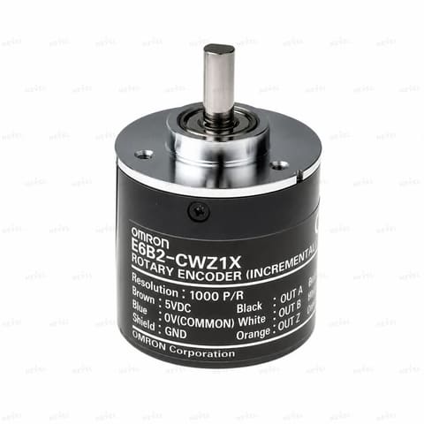 E6B2-CWZ1X 3600 P/R Line Driver 5VDC Инкрементальный энкодер с валом Ø6мм OMRON — 1
