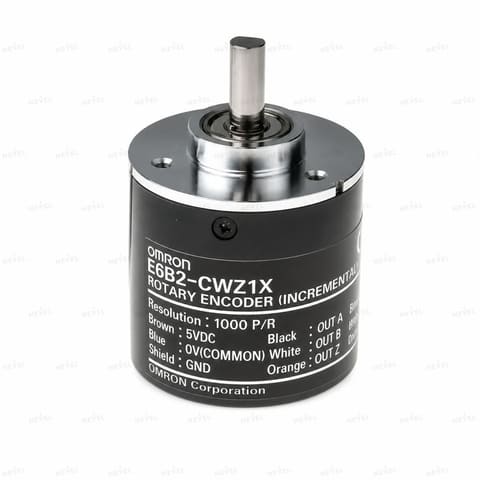 E6B2-CWZ1X 5000 P/R Line Driver 5VDC Инкрементальный энкодер с валом Ø6мм OMRON — 1