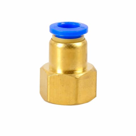 PCF 8-03 Ø8мм G3/8" Фитинг цанговый прямой с фланцем