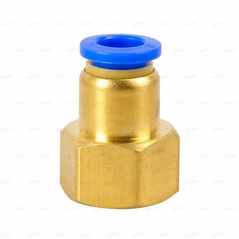 PCF 10-03 Ø10мм G3/8" Фитинг цанговый прямой с фланцем — 1