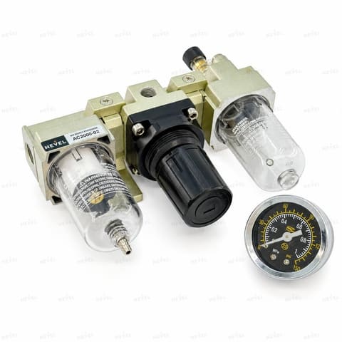 AC2000-02 Блок подготовки воздуха (FRL) G1/4" до 10 бар — 3