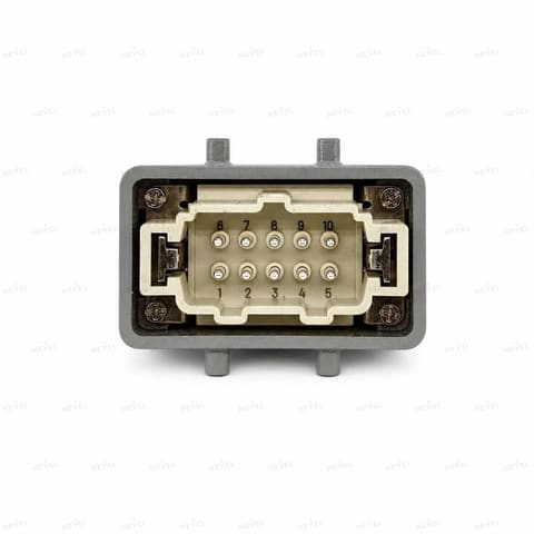HDC-HE-010-1 Разъем промышленный 10-контактный 16A 500V — 2