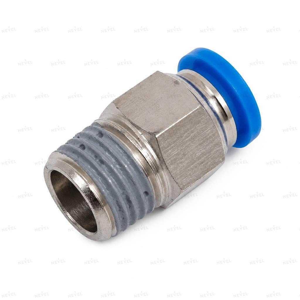 PC 8-M5 Ø8мм M5 Фитинг цанговый прямой