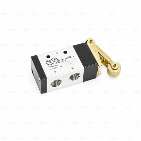 AM322-R chegaraviy rolikli pnevmotaqsimlagich 3/2 G1/8" — 2