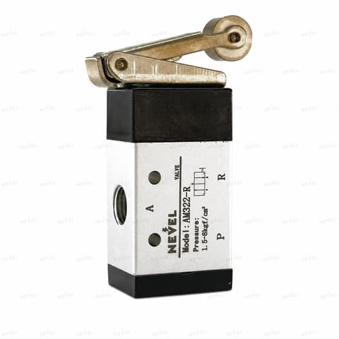 AM322-R Пневмораспределитель роликовый концевой 3/2 G1/8"