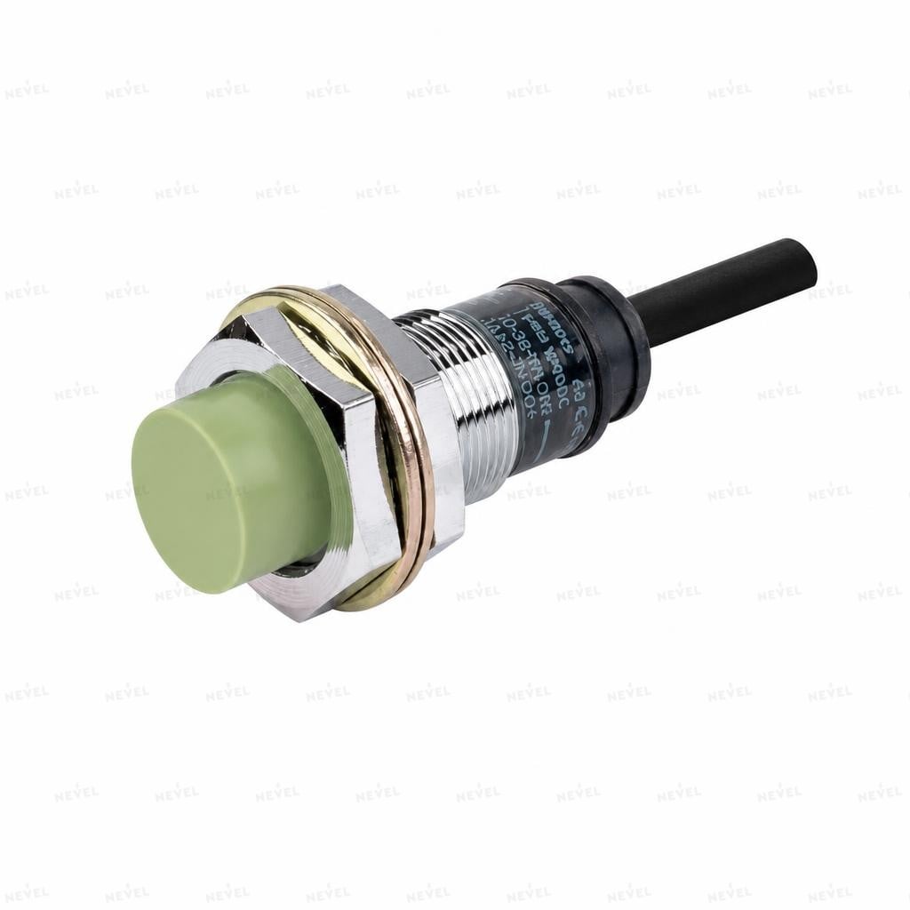 PR12-4DN NO NPN 10-30VDC Датчик индуктивный M12 дистанция 4мм трёхпроводной