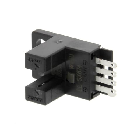 EE-SX674A NO/NC NPN 5-24VDC Щелевой оптический датчик ширина 5мм