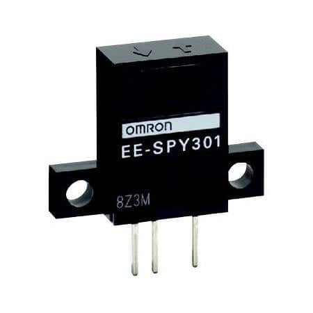 EE-SPY301 NPN 5-24VDC Фотоэлектрический датчик отражающий 5мм Dark-ON луч горизонтальный