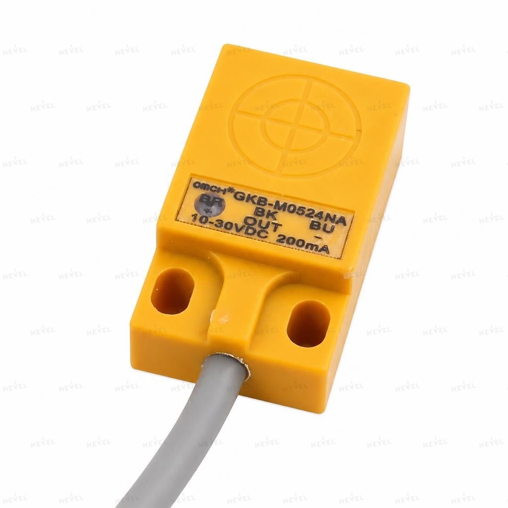 GKB-M0524NA NO NPN 10-30VDC toʻrtburchak induktiv datchik, masofa 5mm uch simli