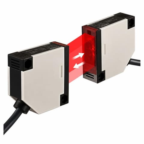 E3JK-5DM2-5L NO+NC реле SPDT 24-240VAC/DC Релейный фотоэлектрический датчик на пересечение луча дальность 5м пятипроводной