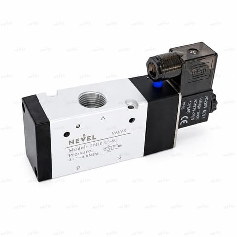 3V410-15 220VAC Пневмораспределитель электромагнитный 3/2 G1/2" — 1