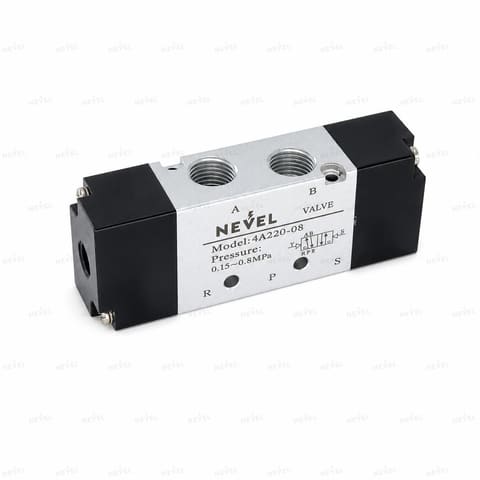 4A220-08 Пневмораспределитель пневмоуправляемый 5/2 G1/4"