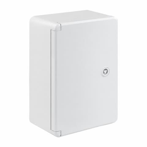 Щит пластиковый 250×350×150 мм IP65 с монтажной панелью ABS