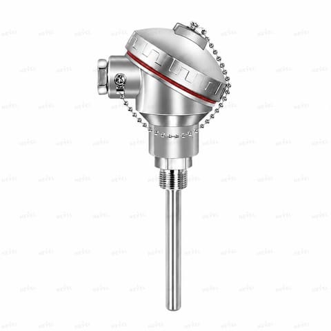 WZP-231 Pt100 Ø8×50 mm harorat datchigi Pt100 rezbali −200…450°C
