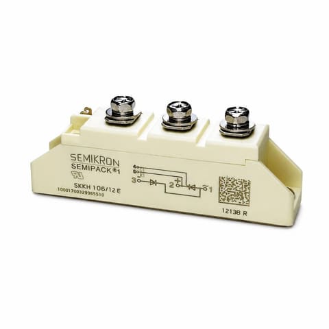 SKKH 106/12E Тиристорно-диодный модуль 1200В 106А