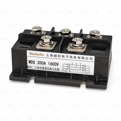 MDS200A-1600V uch fazali diod koʻprigi 1600V 200A — 1
