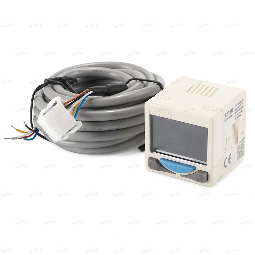 DPSN1-01 −0,1…0,1 MPa Цифровой датчик давления с дисплеем 2×NPN 12-24VDC R1/8