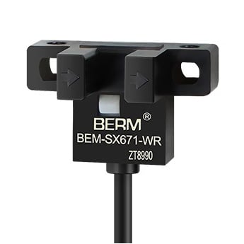 EE-SX671-WR NO/NC NPN 5-24VDC Щелевой оптический датчик ширина 5мм кабель 1 м