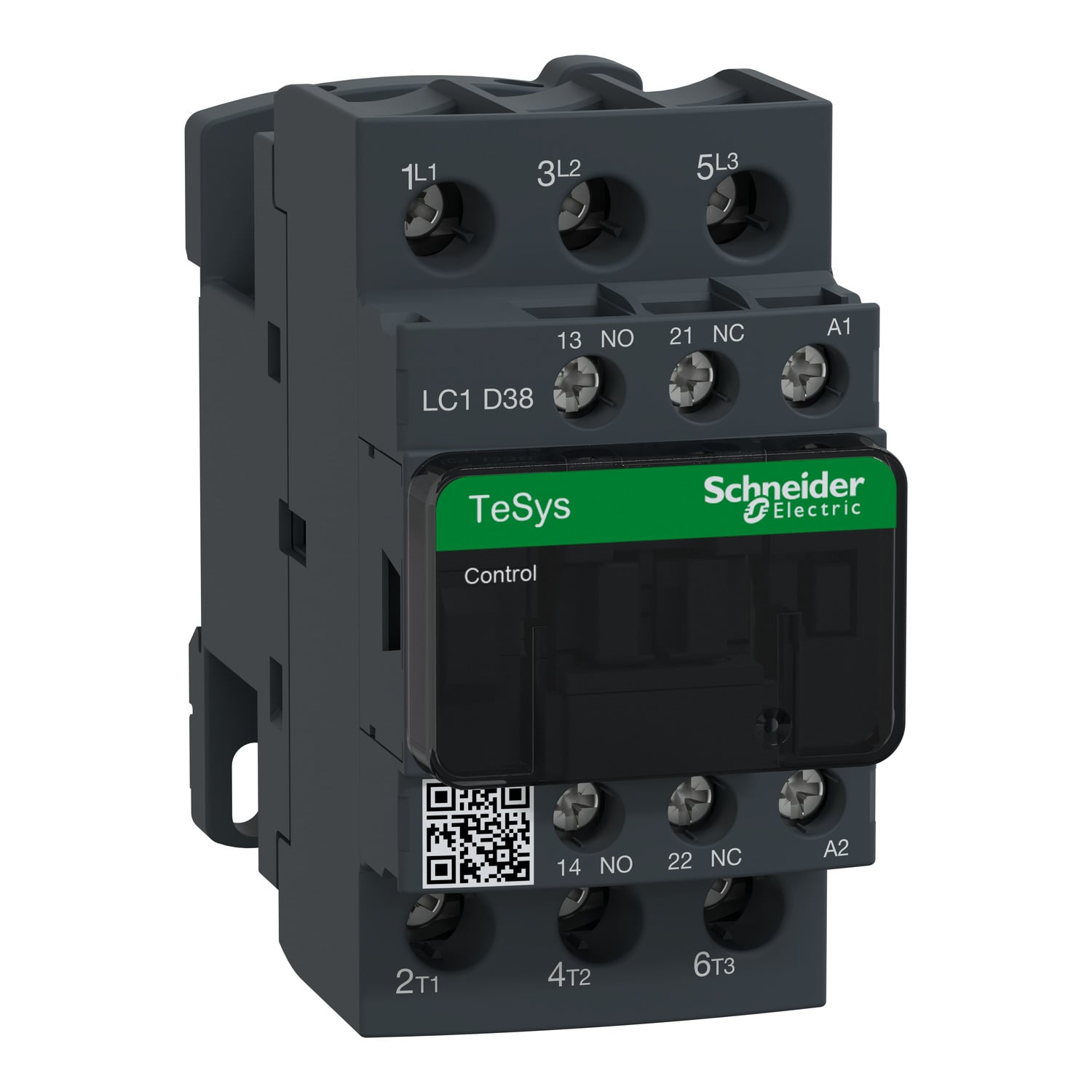 LC1D38B7 38A 24VAC 1NO+1NC Контактор электромагнитный Schneider Electric