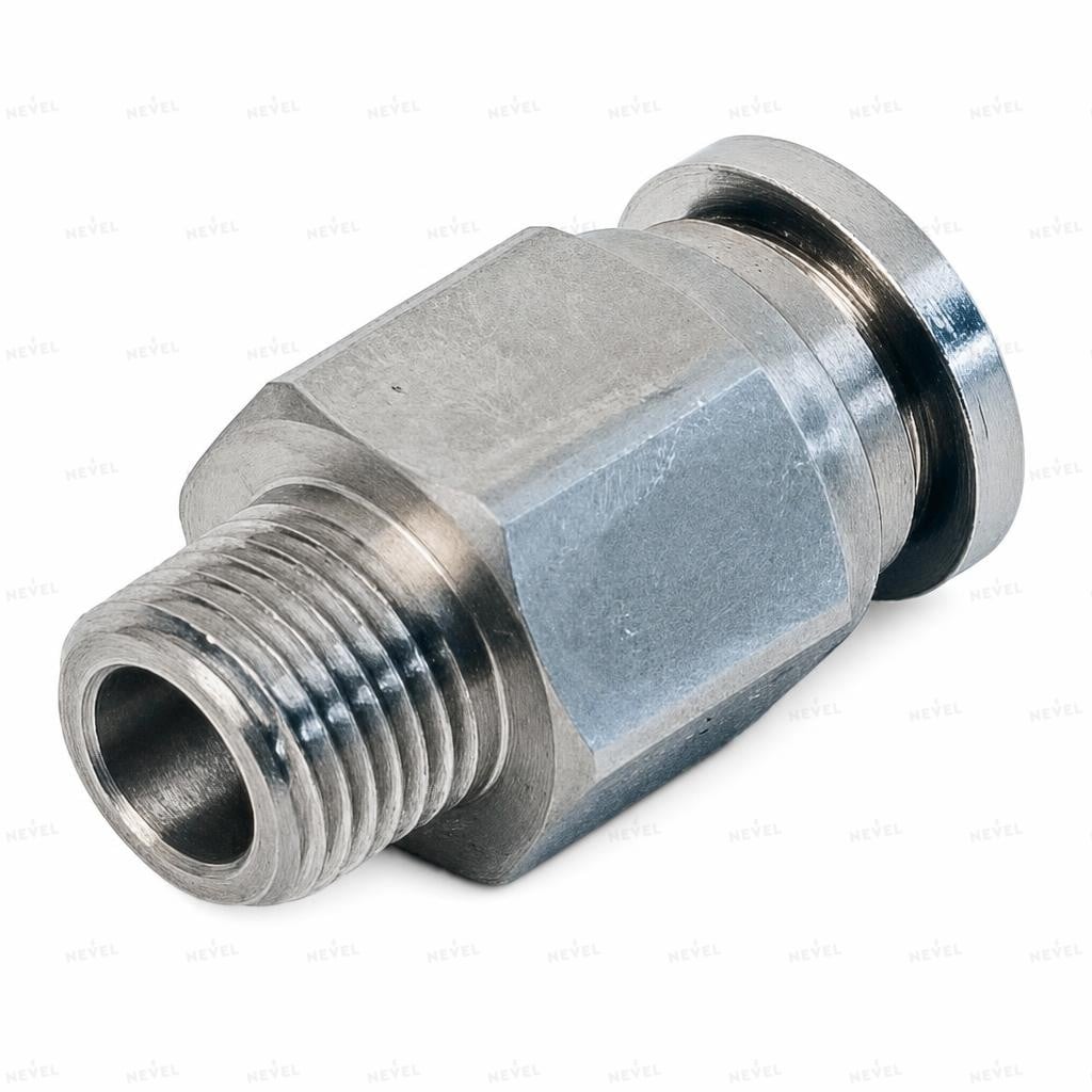 MPC 12-04 Ø12mm G1/2" toʻgʻri metall tsangli fiting
