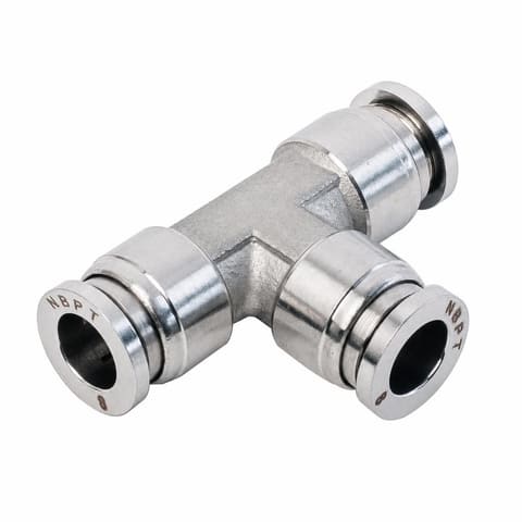 MPE-6 Ø6мм Фитинг цанговый тройник металлический