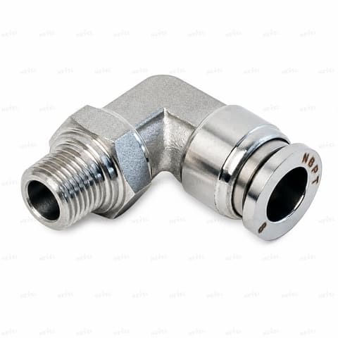 MPL 6-01 Ø6mm G1/8 burchakli metall tsangli fiting" — 1