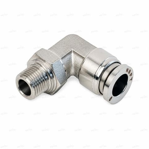 MPL 10-02 Ø10mm G1/4 burchakli metall tsangli fiting" — 1