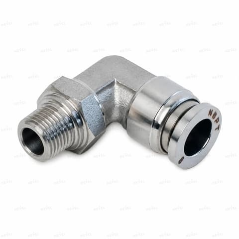 MPL 12-03 Ø12мм G3/8 Фитинг цанговый угловой металлический" — 1