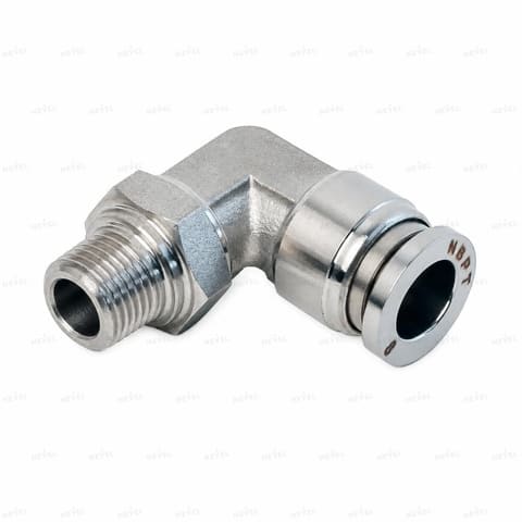 MPL 12-04 Ø12мм G1/2 Фитинг цанговый угловой металлический" — 1